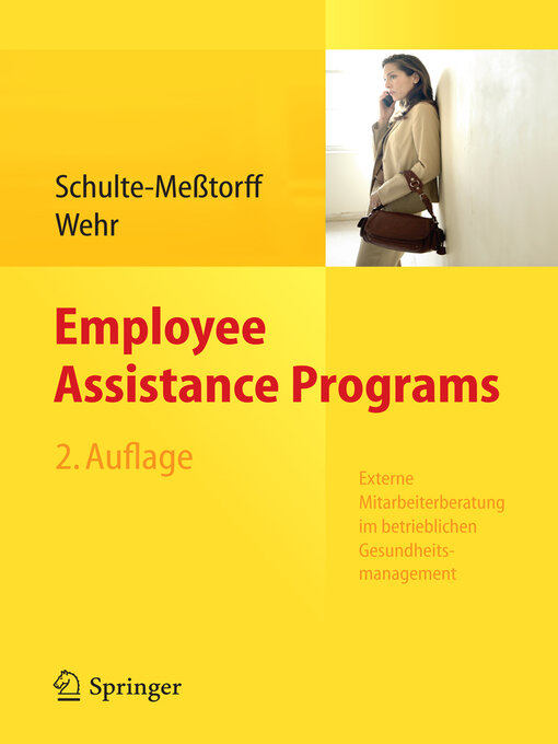 Title details for Employee Assistance Programs by Claudia Schulte-Meßtorff - Available